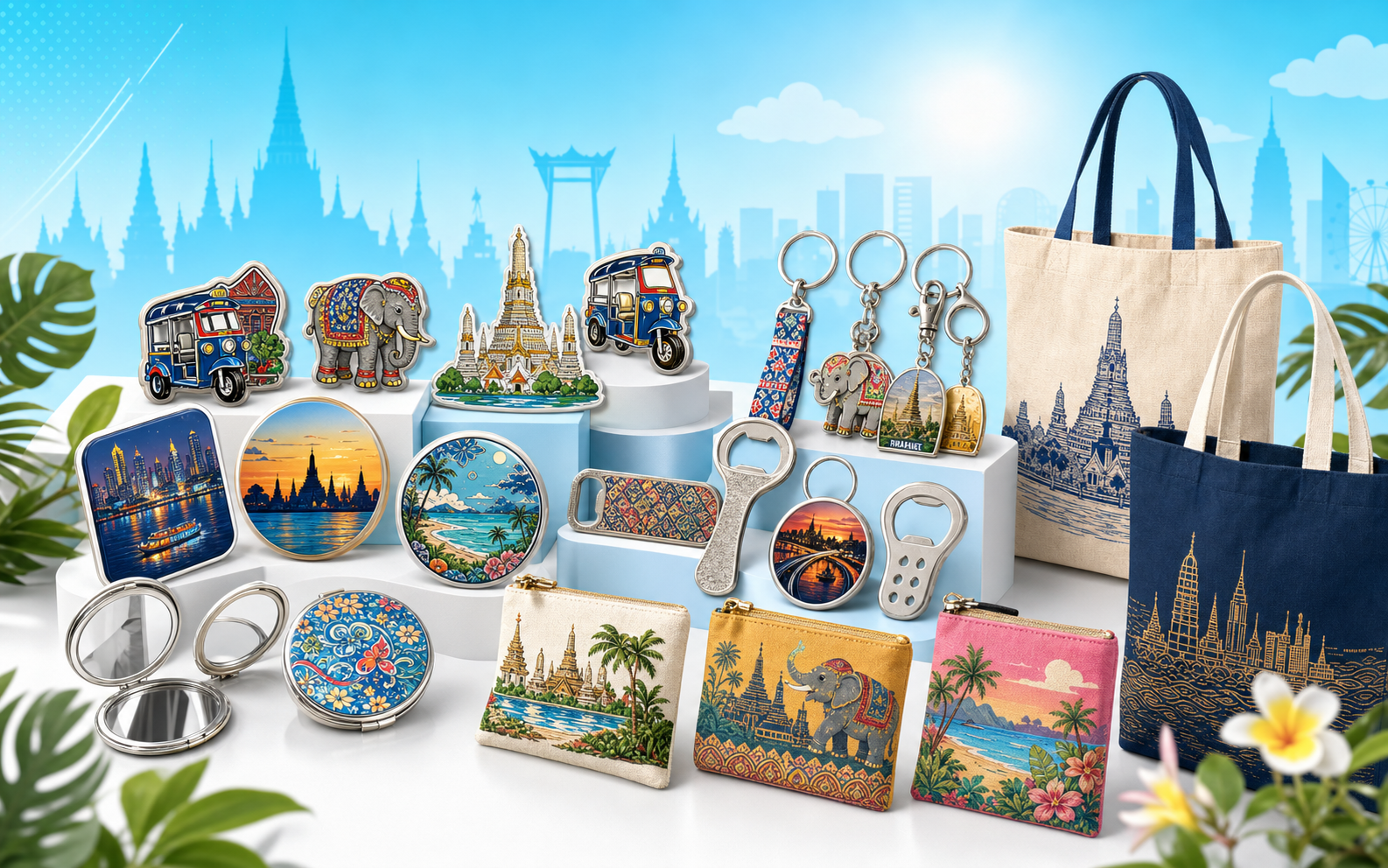SIAM MAGNET Thai souvenir product collection