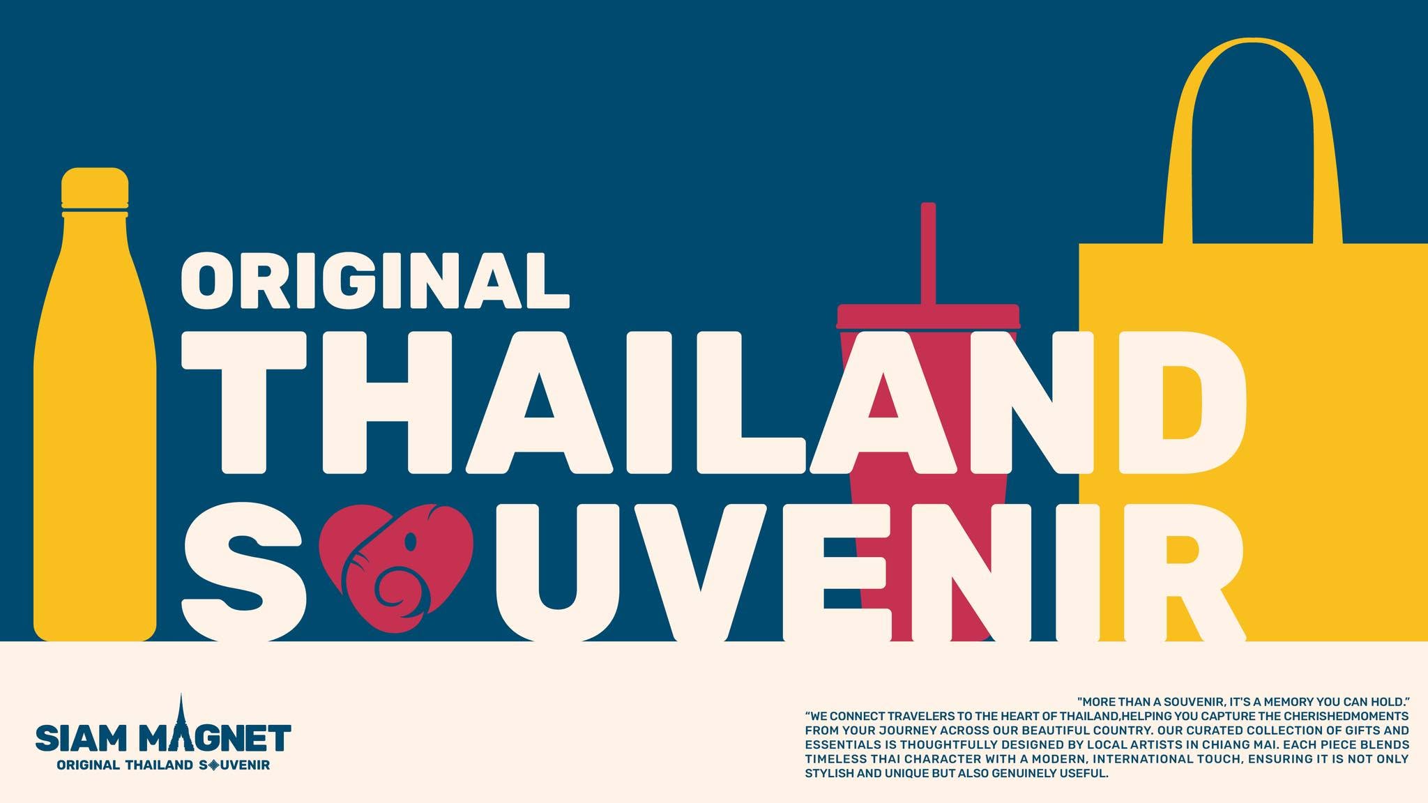 SIAM MAGNET Original Thailand Souvenir cover
