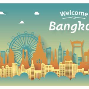 Bangkok Zinc Magnet Flat welcome to bangkok