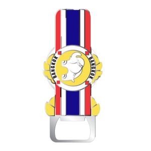 Bangkok Solid Opener Elephant Thai Flag