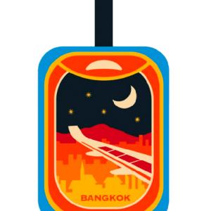 Bangkok PVC Tagbag Retro airplane window