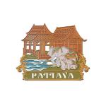 Pattaya Solid25 magnet with slidder Pattaya Elephant Village