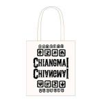 Chiangmai tote calico font100