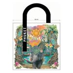 Phuket tote poly canvas Elephant Lobster Beach