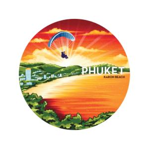 Phuket Resin Plate Retro Karon beach