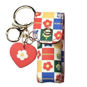 Bangkok Lip Case Whimsical Rainbow