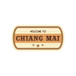 Zinc Magnet Welcome to ChiangMai 2