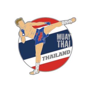 Solid25 Magnet Muay Thai with Flag