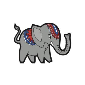 PVC Magnet Elephant