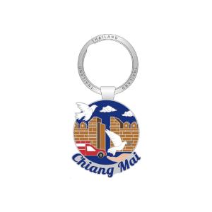 Solid40 Keychain ThaPae Gate & 2Birds