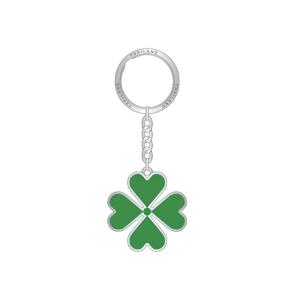 Solid30 Keychain Dark Green Flower