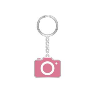 Solid30 Keychain Pink Camera