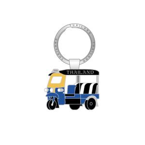 Solid40 Keychain Blue Tuk Tuk