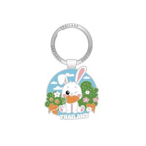 Solid50 Keychain Rabbit in the Garden