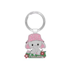 Solid50 Keychain Elephant with Hat