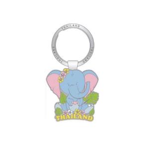 Solid50 Keychain Elephant with Flower