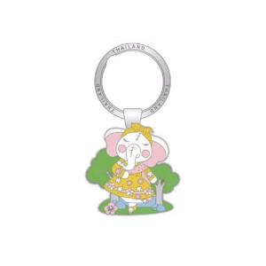 Solid50 Keychain Elephant with Dress