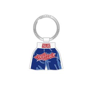 Solid50 Keychain Blue Muay Thai Shorts