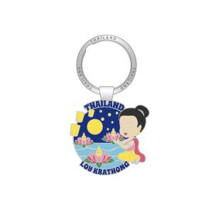 Solid50 Keychain Loy Kratong with Lady