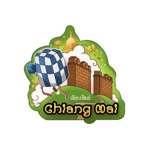 Wood Magnet ChiangMai 3