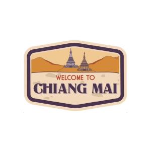 Zinc Magnet Welcome to ChiangMai 1