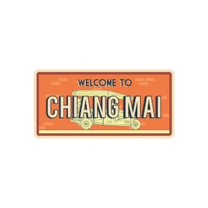 Zinc Magnet Welcome to ChiangMai 4