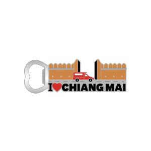 Solid2540 Magnet Opener I Love ChiangMai